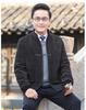 Men's Corduroy Velvet-Lined Jacket for Middle-Aged and Elderly - Autumn/Winter Warmth