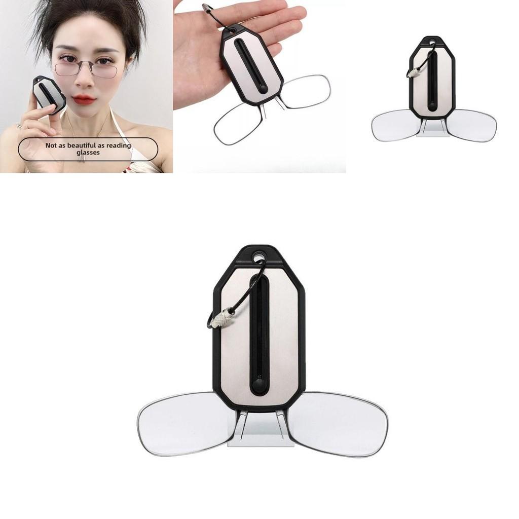 Classic Foldable Reading Spectacles With Acrylic Lenses For Elderly Men Women Nonslip Durable Design