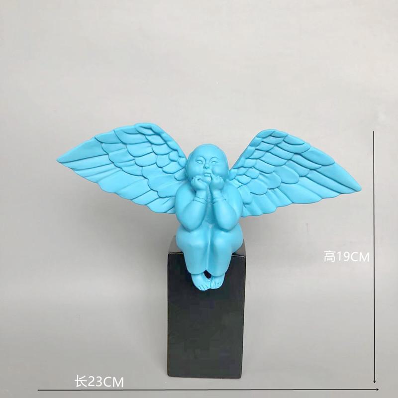Creative Nordic Little Angel Ornaments for Simple and Fashionable Living Room and Children's Room Home Decoration