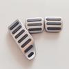 For Isuzu D-MAX 2024  Car Accessory Stainless Steel Brake Accelerator Pedal Non-Slip Sleeve Clutch Wear Pad 2017-