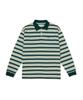 IEY Kid Stripe Collar T-Shirt Green