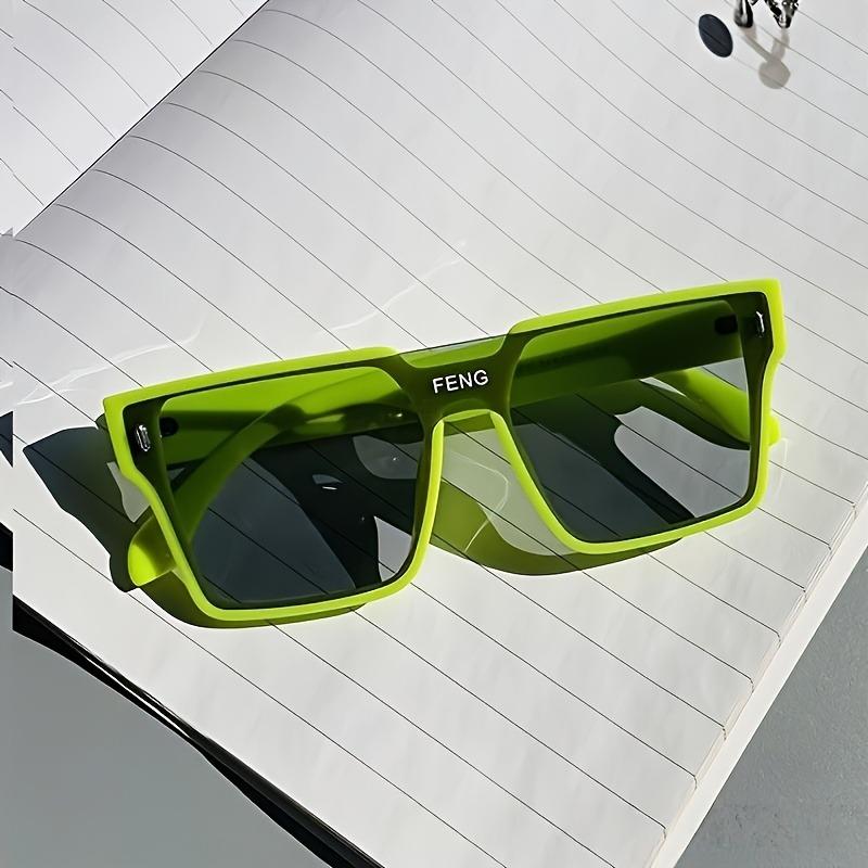New Lightweight Square Fashion Multifunctional Men's and Women's Decorative Glasses Ins Style