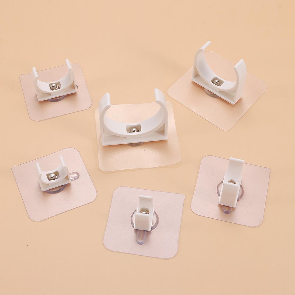 1/5Pcs Aquarium Fish Tank Water Tube Holder Punch-free Tube Clip Connector