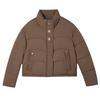 Short cotton-padded women's winter new loose stand-up collar thickened bread small fashion jacket cotton-padded jacket women's clothing