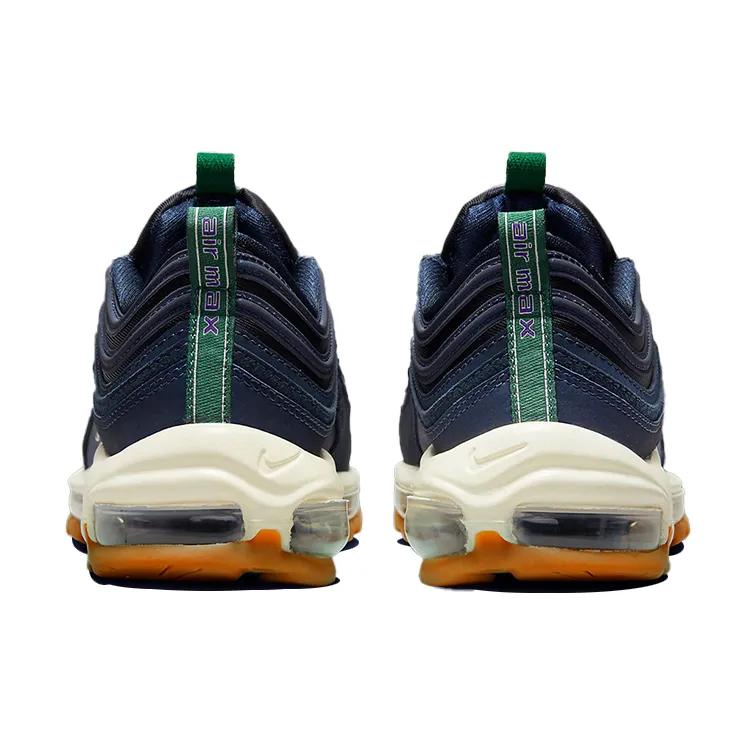 Nike Womens Air Max 97 'Letterman Pack' (women's sizes) Obsidian / Gorge Green / Midnight Navy / Sail Running Shoes DR9774 400