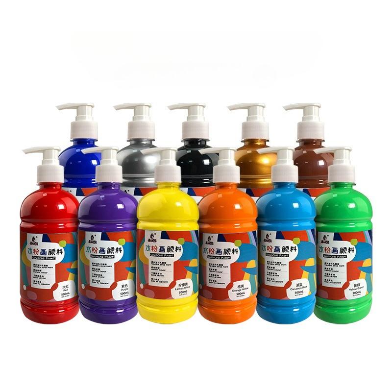 Gouache Paint ,Non-Toxic500ml Water-Based Gouache Tubes Paints for Canvas&Paper,Art Supplies for Artist,Adults,Kids,Beginners