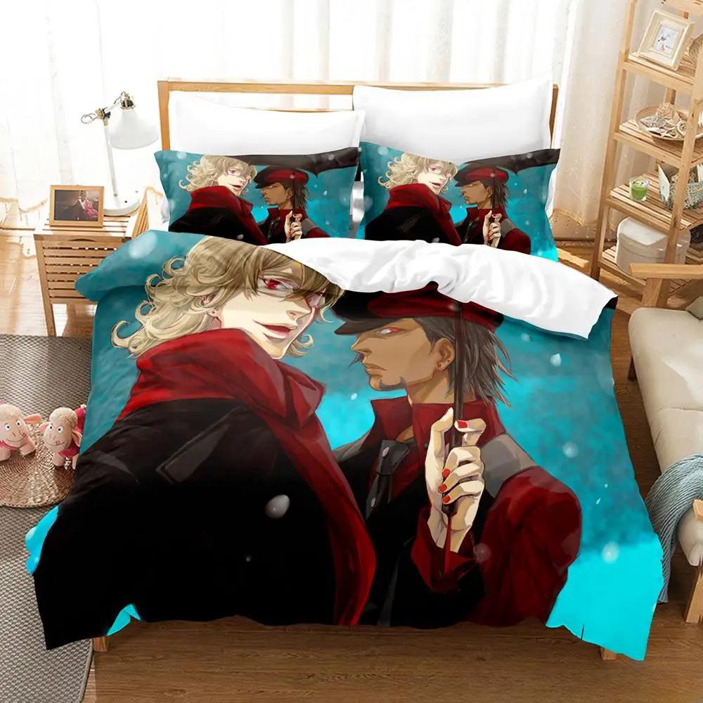

Comforter 3D Print Anime Tiger Bunny Bedding Set Single Twin Full Queen King Size Bed Set Adult Kid Bedroom s Home Textile Comforter (quilt)-EU Single(135*200cm)3pcs