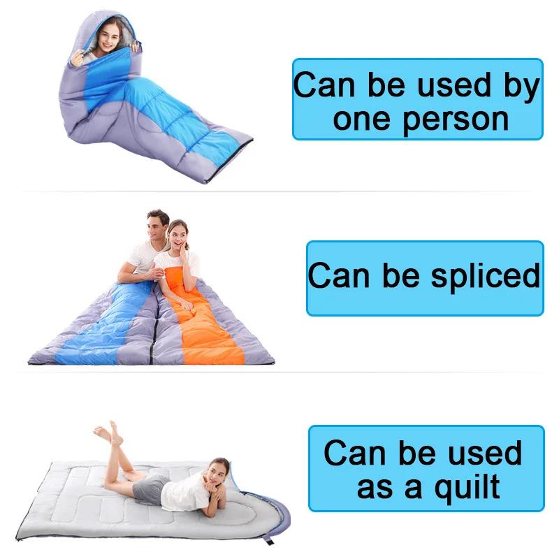 Camping Sleeping Bag Ultralight Waterproof Spring and Summer Backpacking Sleeping Bag for Outdoor Camping Traveling Hiking Tools