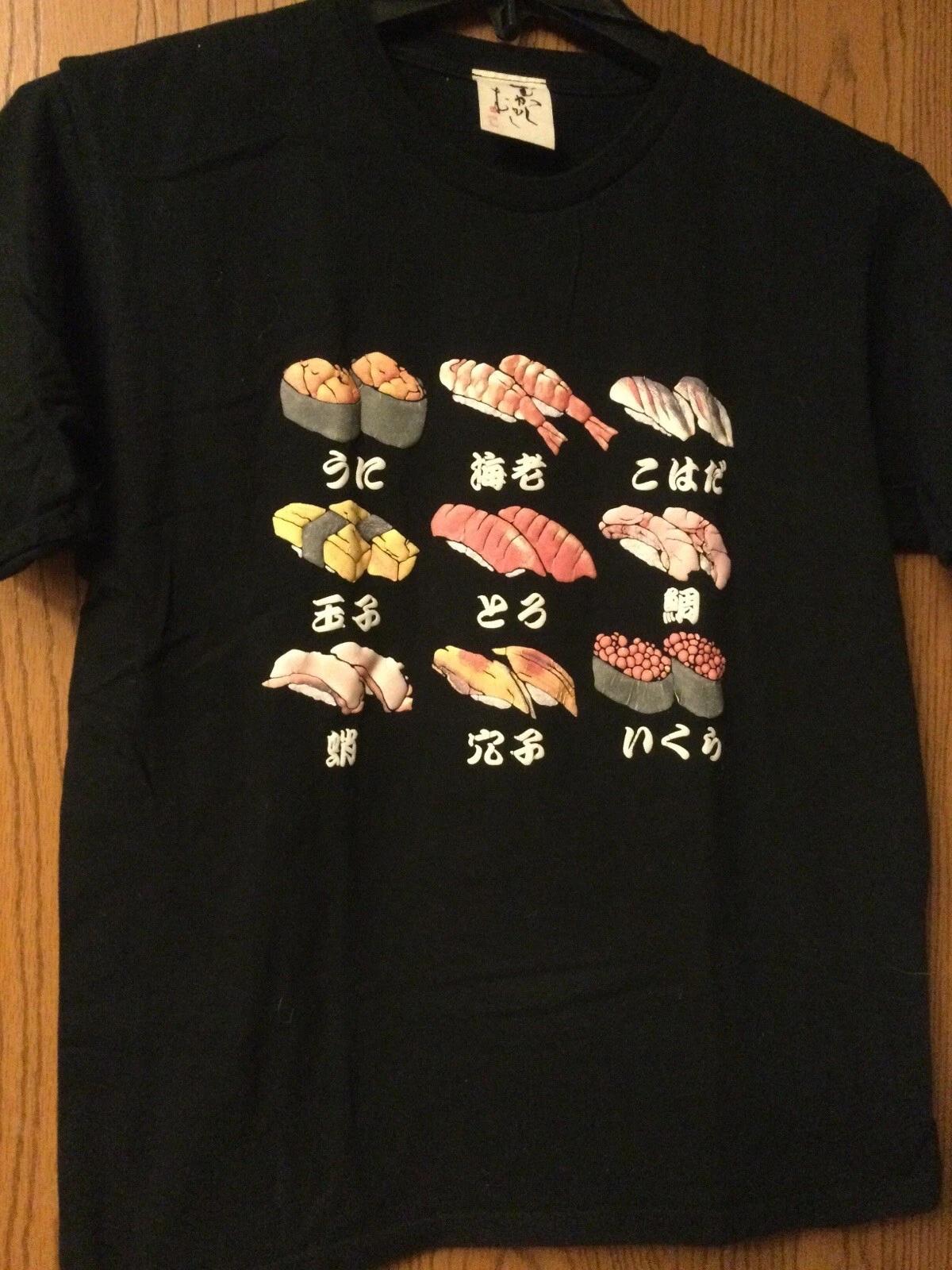 

Sushi - Black Shirt - L XL