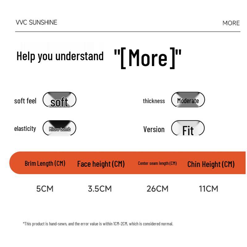 VVC Sun Protection Face Mask with Brim