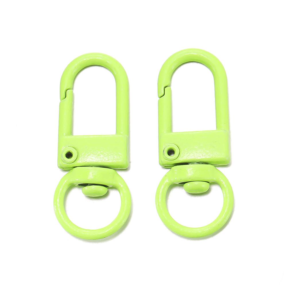 New Color Spray Paint Door Buckle Keychain: DIY Doll Pendant for Phone & Bag