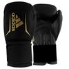Adidas Speed 50 Boxing Gloves Black/Gold 14oz