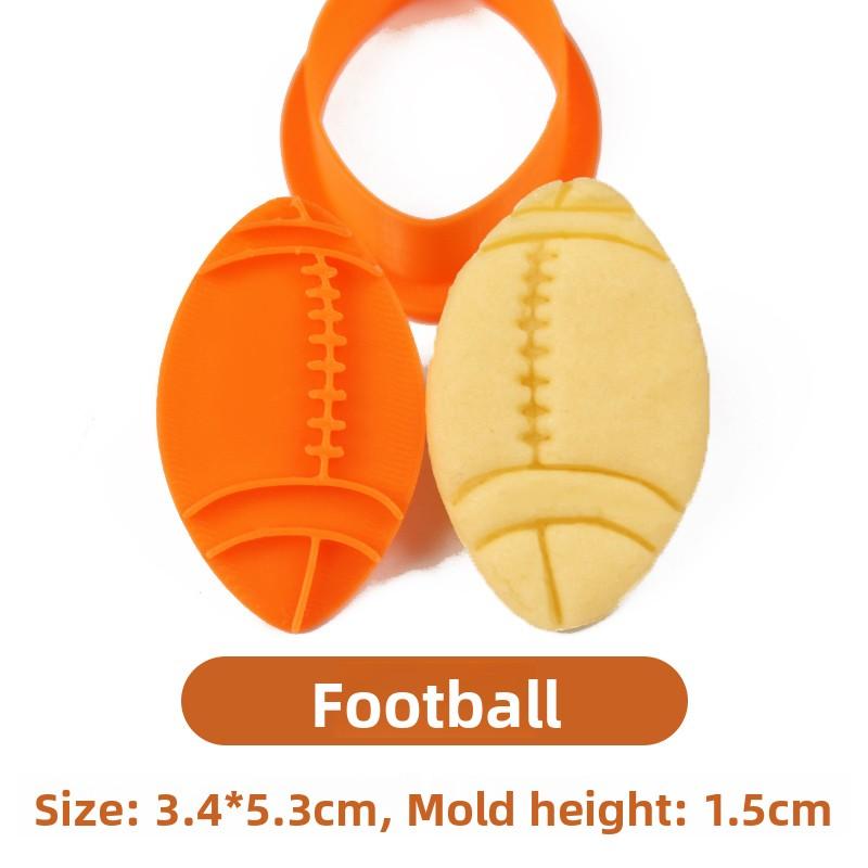 Sports Trophy Cartoon Baking Cookie Mold 3D Pr Dough Cutter DIY Sugar Cr Mold Kitchen Cooking Utensils Home Use