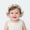 Handgefertigte Baby-Haarbänder Koreanischer Stil Stirnband Kopfschmuck Baby-Geburtstagsparty Haaraccessoires