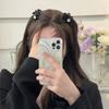 Satin Bowknot Y2K Mini Bow Hair Clip Korean Style Headwear Cute Hairpin Female Hair Accessories