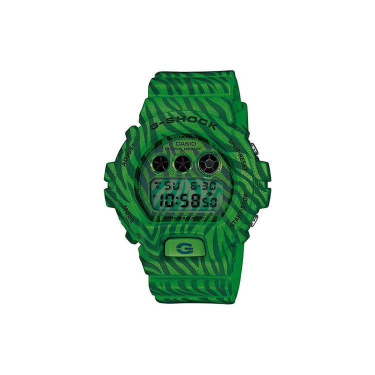 CASIO Мужские Часы Серии G-SQUAD Зеленые DW-6900ZB-3 DW-6900ZB-3 Green Strap
