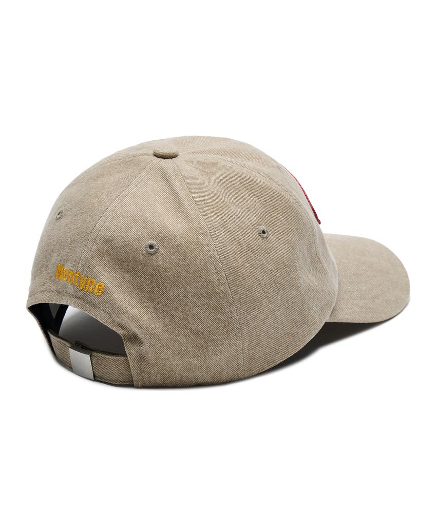 Nontaib Wappen Washed Ball Cap (Pale Beige)
