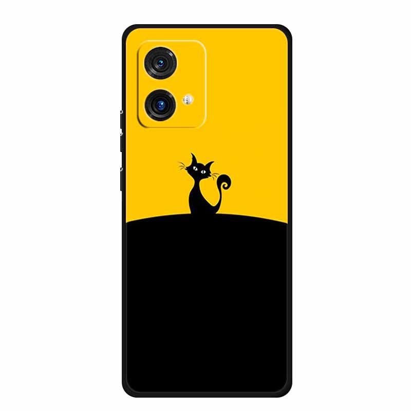 Per Motorola Moto G84 G54 5G Custodia Lusso TPU Morbido Silicone Cover Posteriore per Moto G54 MotoG84 Protettiva Antiurto Fundas