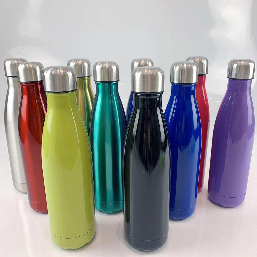 Isolierte Sport-Wasserflasche mit großem Fassungsvermögen - Doppelwandige Vakuumflasche aus Edelstahl