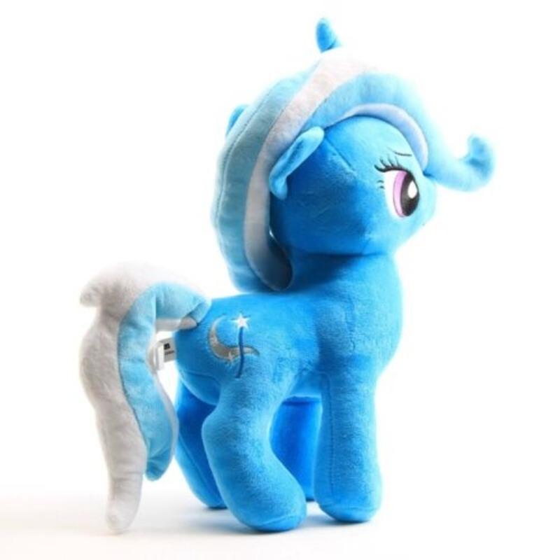 Cartoon Plush Toy Pink Unicorn Horse Soft Stuffed Animal Doll