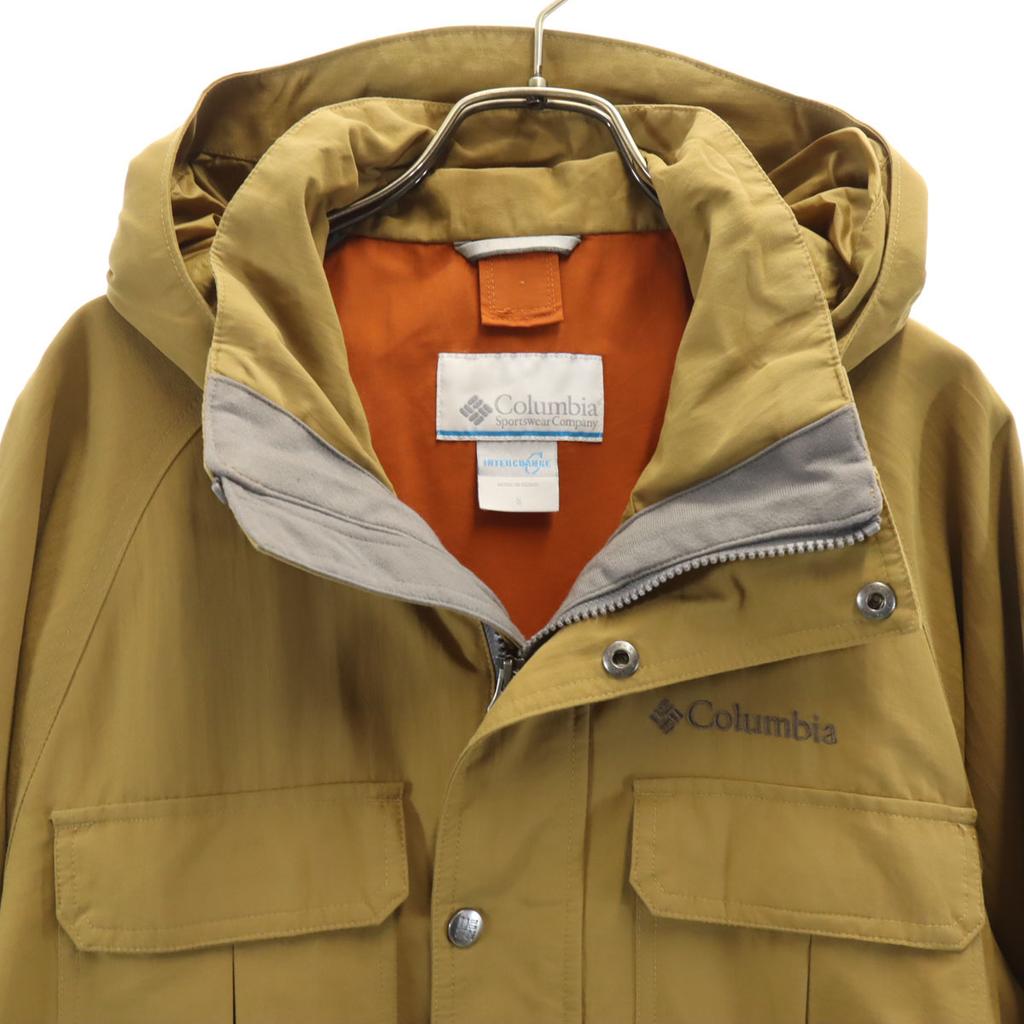 Columbia Beaver Creek Jacket S Khaki Brown Outdoors Men's Used