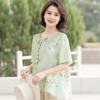 YUZHAOLIN Damen lockeres Sommer-Kurzarm-T-Shirt