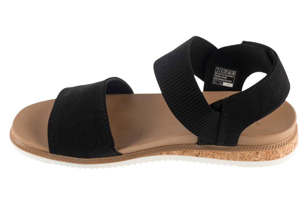 Skechers Desert Kiss Low-Top Look, Womens black Sandals