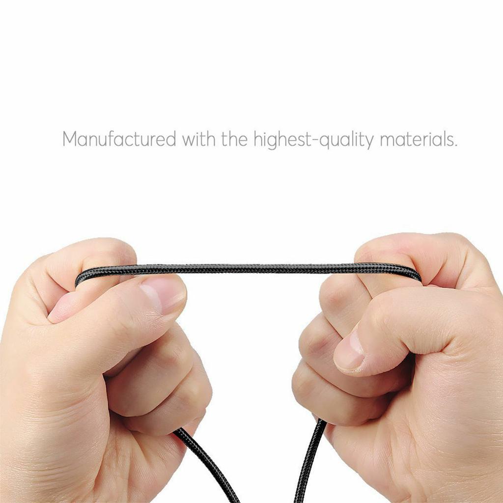 Charger Rope Cheap Nylon Strong Braided Rope USB-C Type-C 3.1 Data Sync Charger ...