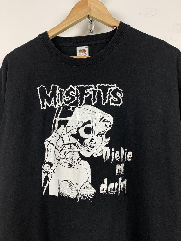 Misfits Die Die My Darling Black Short Sleeve Unisex Tshirt S-5XL KH9163 Unisex T-Shirt S