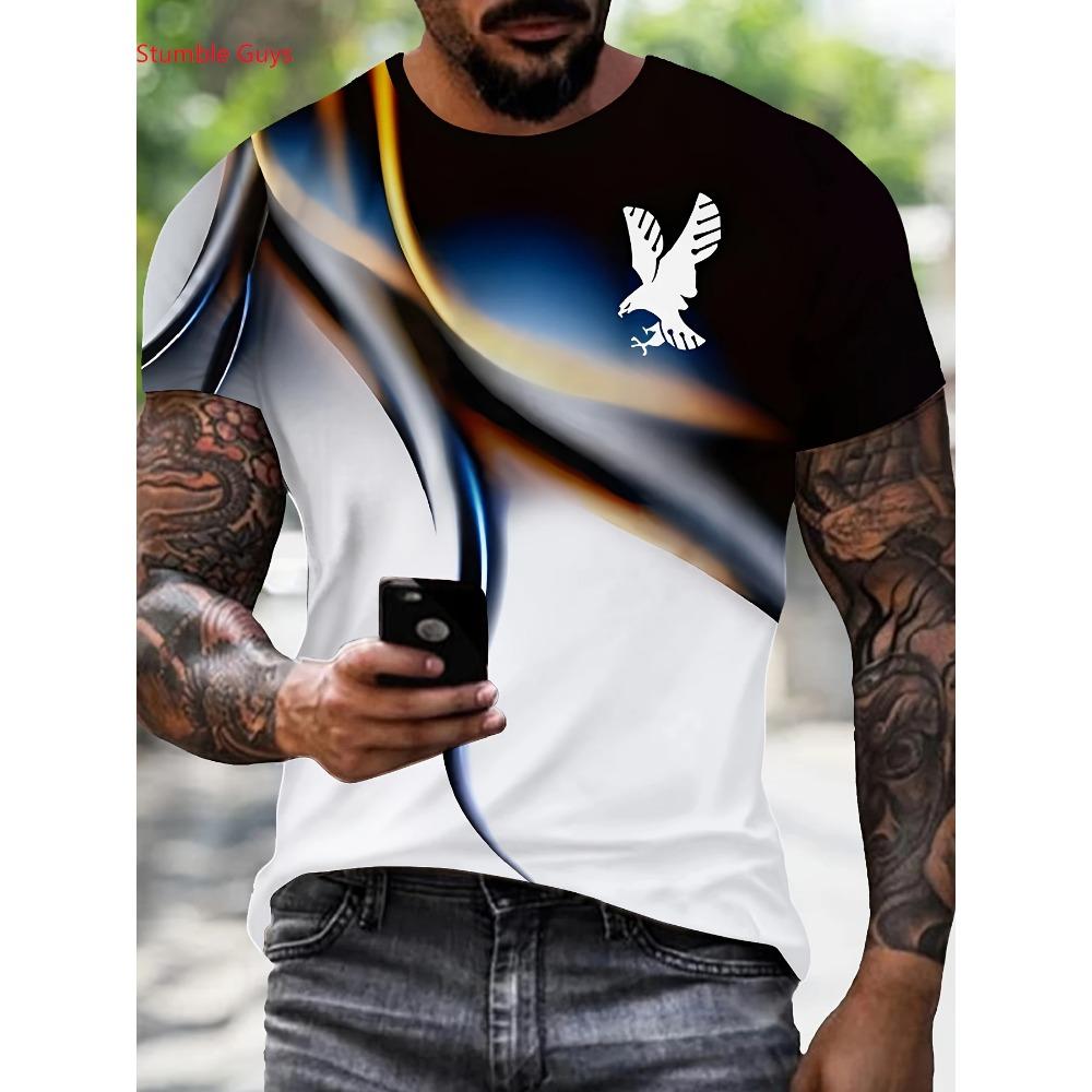 

Summer casual breathable printed street sports top 2XS