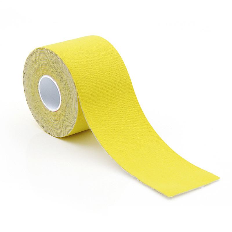 

Durable And Safe 5X500Cm Sports Waterproof Kinesiology Tape Stickers Athletic Bandage Muscle Recovery Protector Strapping Pain Relief Tennis Gym 5cmX500cm