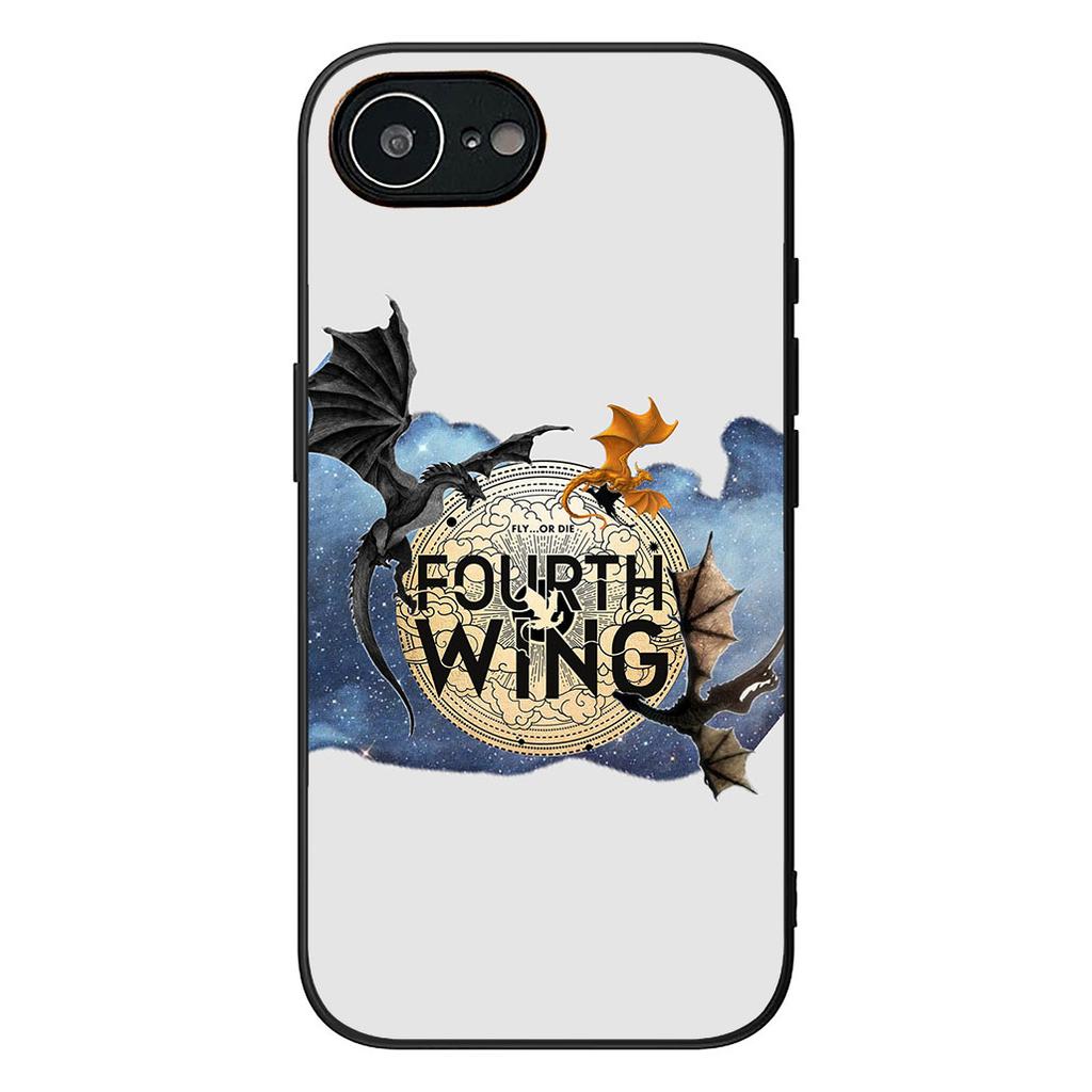 Books Poster Fourths Wing Protective Cover for Samsung Galaxy S25 Edge S24 S23 FE Plus Ultra A16 A15 A55 A57 5G Phone Case