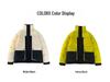 Men's Hooded Down Jacket, New Winter 2025 Color Block, Warm Thickened Workwear with Stand Collar
