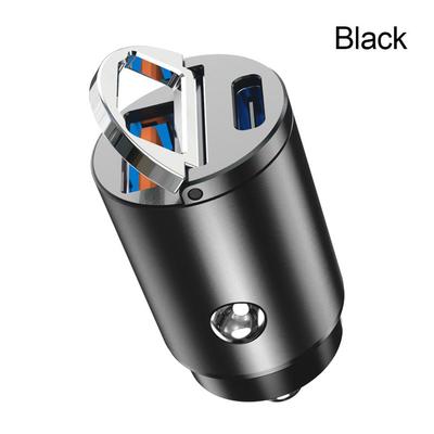 Προσαρμογέας φορτιστή αυτοκινήτου 45W Fast Charger Mini USB QC 3.0 Type C USB C PD