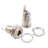 DC-099 All-Metal High Current 5.5x2.5mm Copper DC Power Socket with Thread