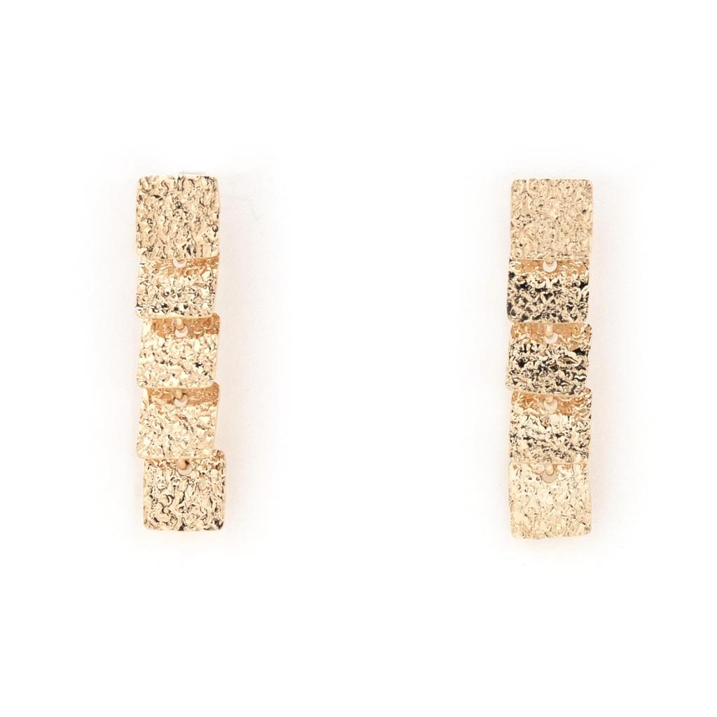 ESTELLE [Official] Women's Earrings, 10K Yellow Gold, 0202-3296-0019-0000