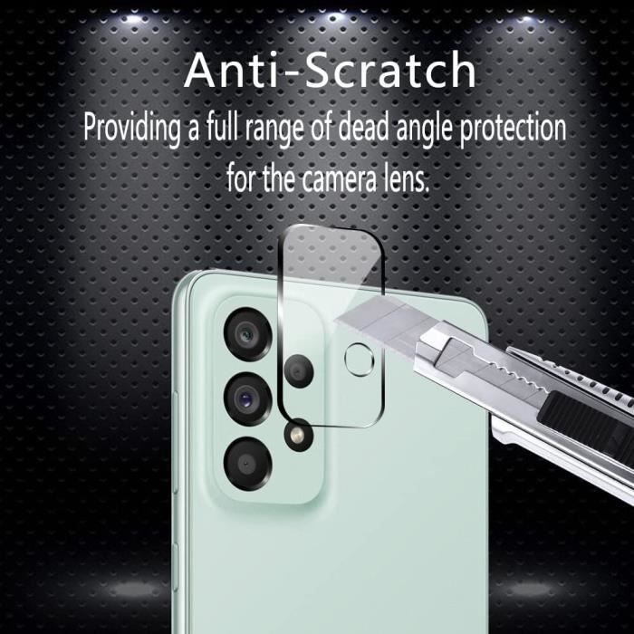 2 verres trempés caméra arrière pour samsung galaxy a33 5g