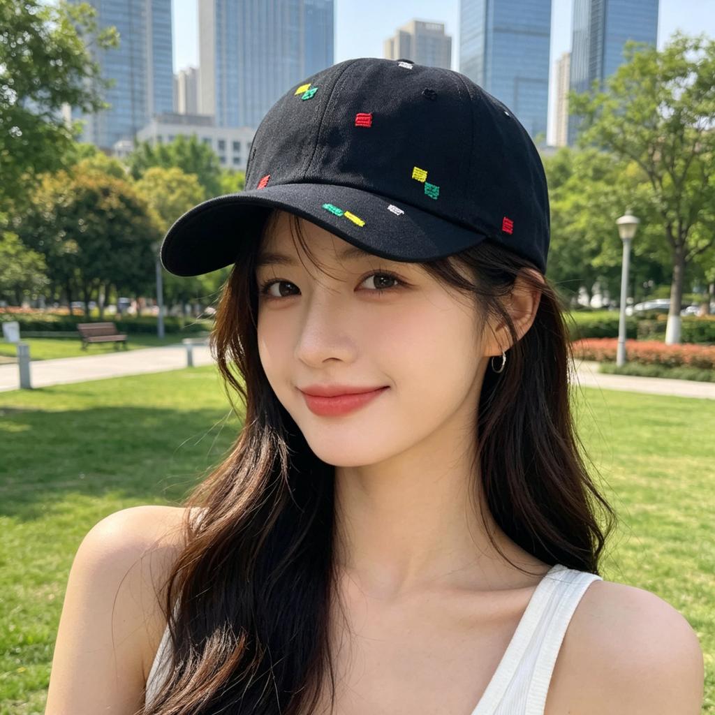 New Soft-top Cap Female Face Small Summer Versatile Student Baseball Cap Street Outdoor Fashion Hat