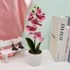 Artificialseven Butterfly Flowers Orchid Decor For Living Decoration Room