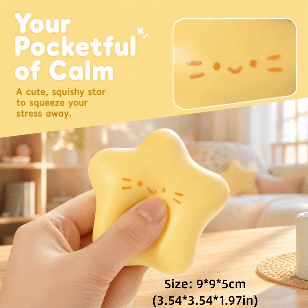 Soft Anti-stress Squeeze Star Stress Relief Toy Gifts Slow Rising Toy