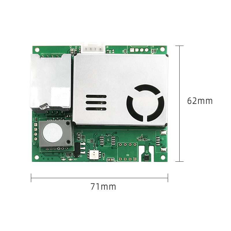 All-in-One Air Quality Sensor M701: PM2.5, Formaldehyde, TVOC, Temperature, Humidity, CO2 Module.