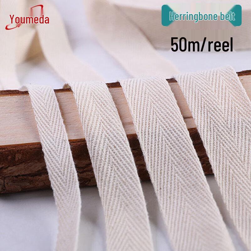 Youmaida Herringbone Cotton Webbing Tape