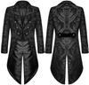 Men's Gothic Steampunk Brocade Tailcoat Jacket