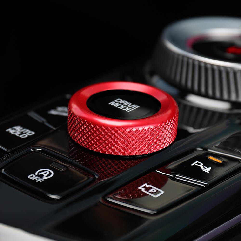 For Kia Sportage NQ5 2023-2025 Car Interior Aluminum Alloy Driving Mode Knob Cover Trim Auto Driving Mode Decoration Accessories