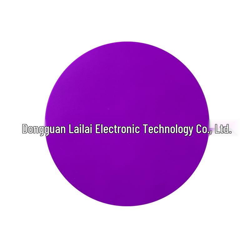 Силиконовая подставка-открывалка для бутылок - Нескользящая, термостойкая, утолщенная круглая подкладка фиолетовый