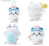 Chikawa Yukikawa Dog Self-mocking Bear Plush Toy With Pendant Animal Shape Pp Cotton Filling 20cm Teddy Bear 10cm Hanging Decoration