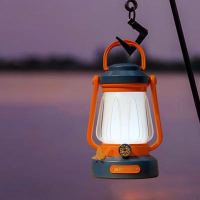 Camping Lantern Compact Ambient Light USB Rechargeable Tent Lamp LED for Outdoor