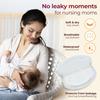 LuvLap Ultra Thin Honeycomb Nursing Breast Pads 48 Pcs Disposable Maternity Pads Highly Absorbent Soft Discreet Fit For Moms