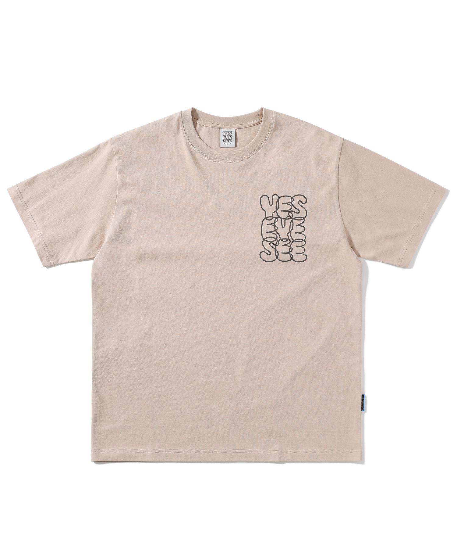 Yes Ic C-Logo Tee Cream L