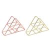 Napkin Holder Fashion Thickened Widened Triangular Freestanding Metal Wrought Iron Vertical Tissue H